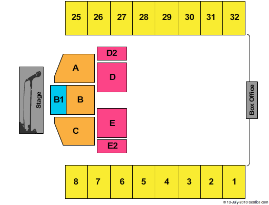 Hersheypark Stadium Rihanna Seating Chart